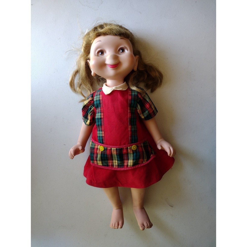Vtg 1960 American Character vinyl‎ Whimsie Lena  The Cleaner Doll
